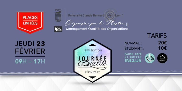 Date de l'évènement : 23 février 2017 de 9h à 17h Lieu : Domaine Rockefeller - 8, avenue Rockefeller 69008 LYON, France Infos contact : contact.jq2017@gmail.com - 06 59 08 34 17