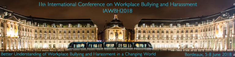 Mieux comprendre le harcèlement au travail dans un monde en mutation : colloque international à Bordeaux du 6 au 8 juin